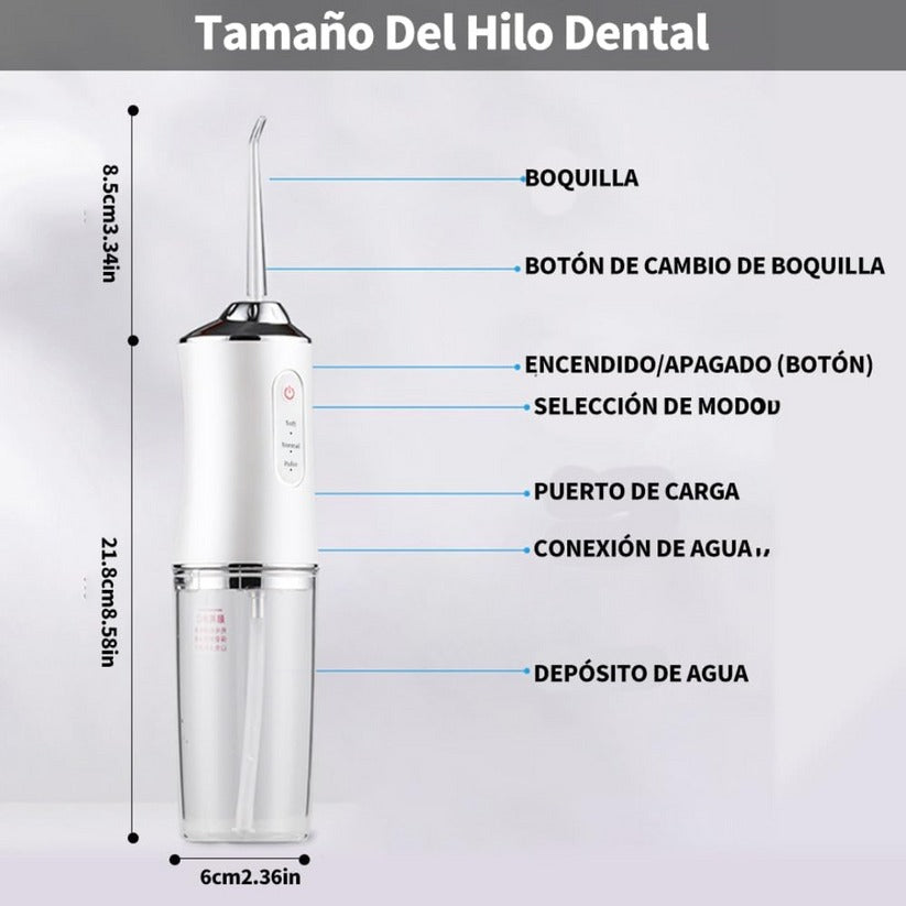 AquaFloss™ - Limpieza Profunda y Confortable para una Sonrisa Saludable