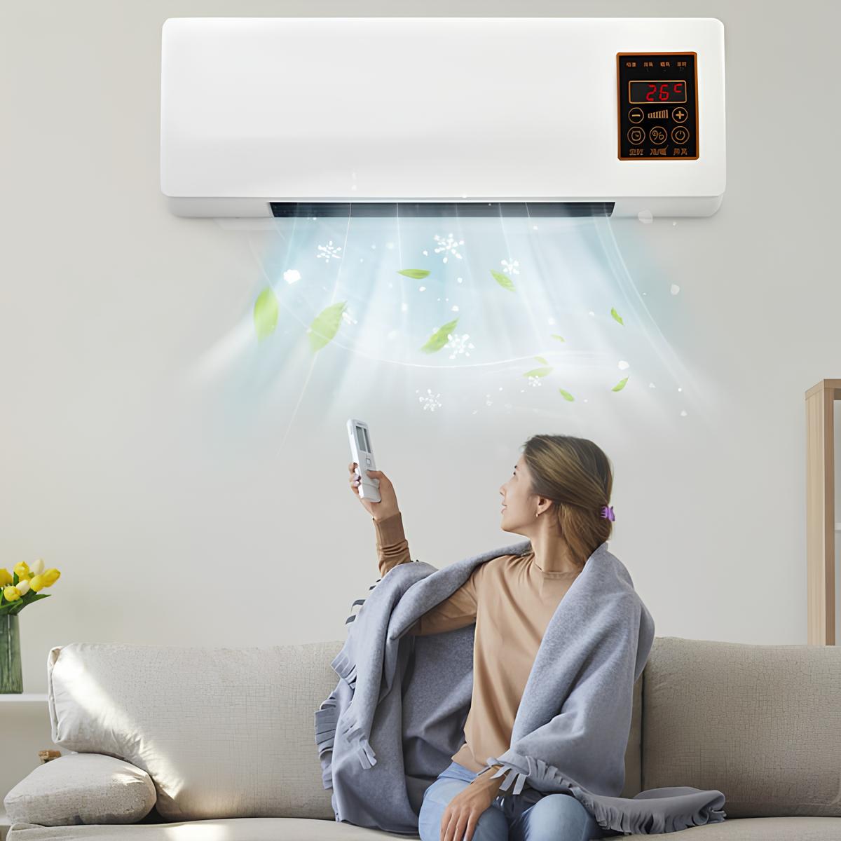 Mini Aire Acondicionado Portátil 2 en 1 - CLIMA PERFECTO & AHORRO DE ENERGÍA  (LIQUIDACIÓN POR CIERRE.)