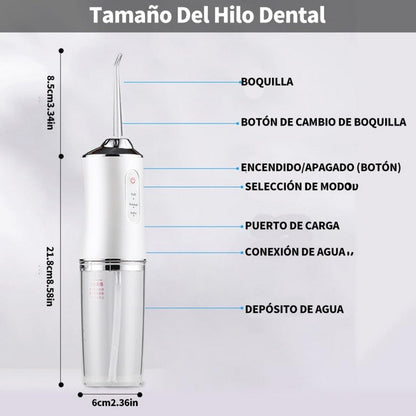 AquaFloss™ - Limpieza Profunda y Confortable para una Sonrisa Saludable