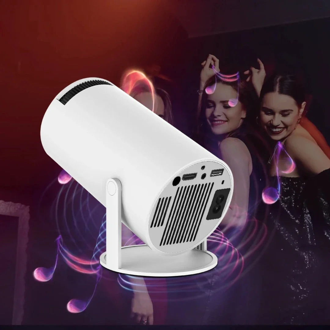 CineMax - Proyector Smart Portátil 4K Full HD 1080p [Suscripción gratuita de 1 año para los primeros 100]