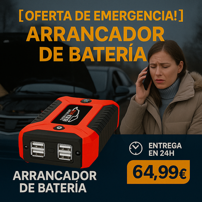 [OFERTA DE EMERGENCIA]  EnergyMax™ - Arrancador de Batería Con 11.000 mAh