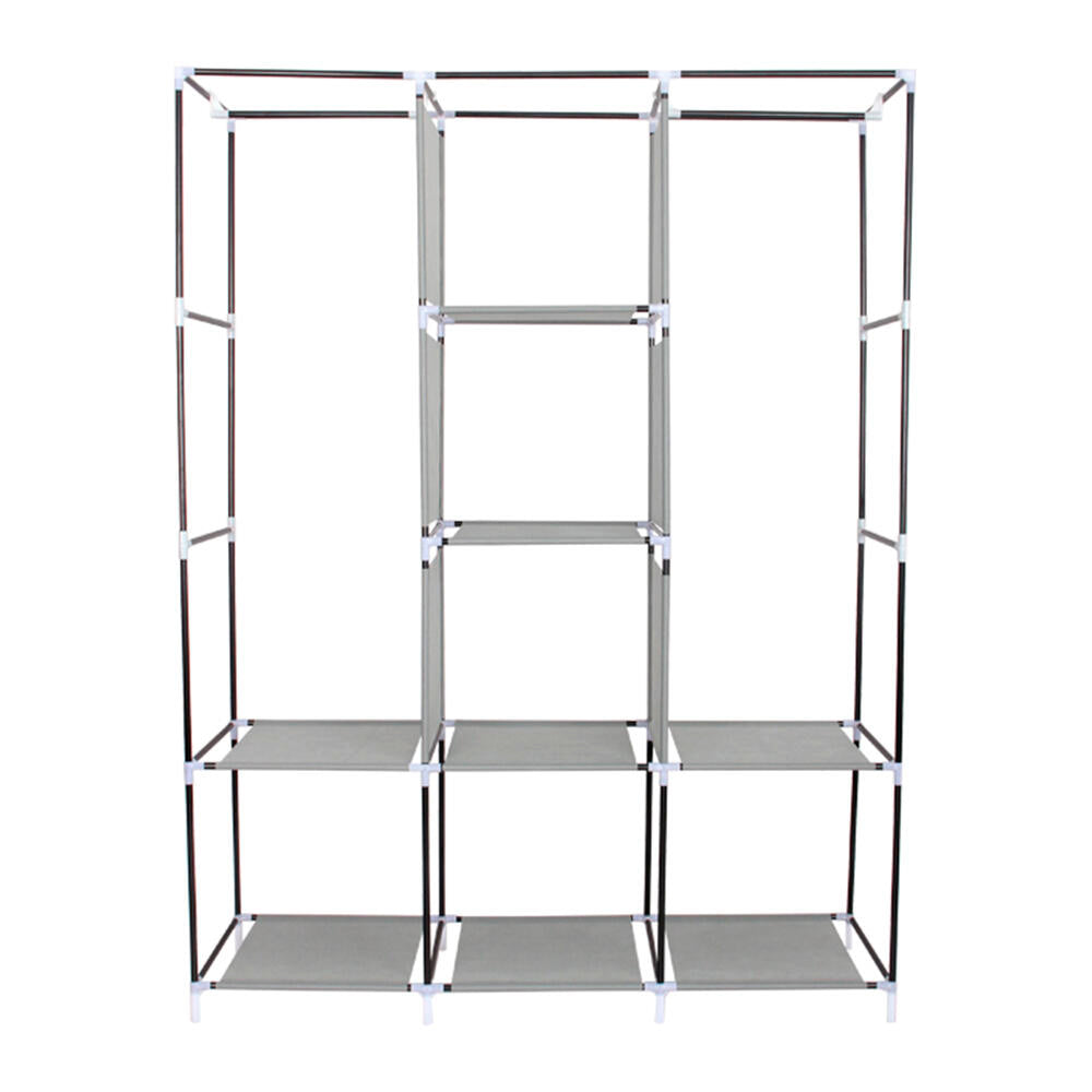 [SÚPER LIQUIDACIÓN] Armario Plegable con 8 Compartimientos y Estructura Reforzada