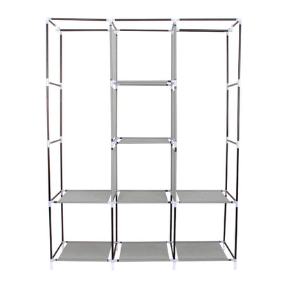 [SÚPER LIQUIDACIÓN] Armario Plegable con 8 Compartimientos y Estructura Reforzada